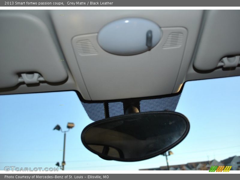 Grey Matte / Black Leather 2013 Smart fortwo passion coupe