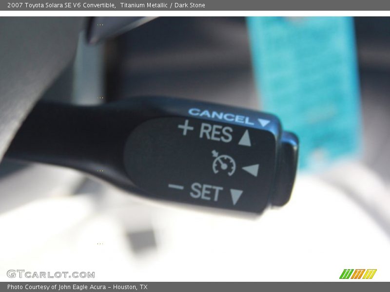 Titanium Metallic / Dark Stone 2007 Toyota Solara SE V6 Convertible