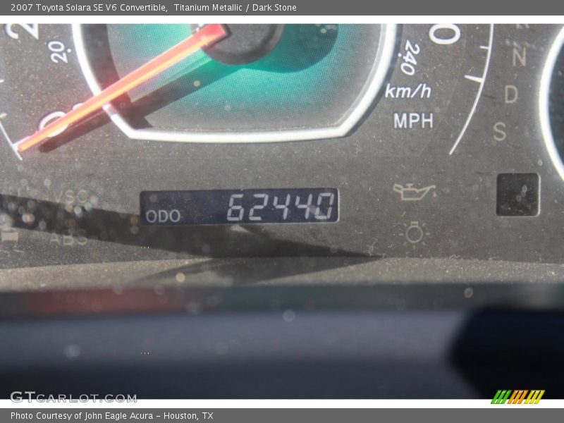 Titanium Metallic / Dark Stone 2007 Toyota Solara SE V6 Convertible