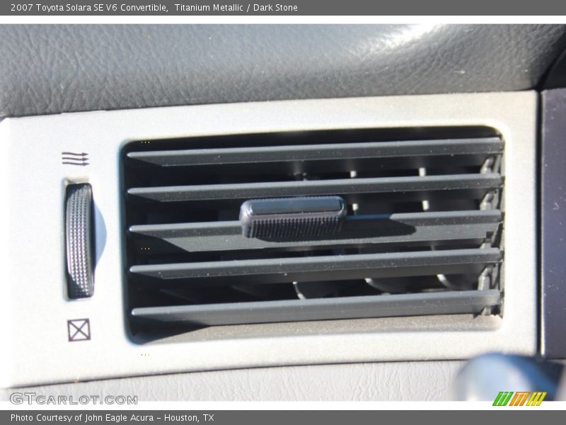 Titanium Metallic / Dark Stone 2007 Toyota Solara SE V6 Convertible