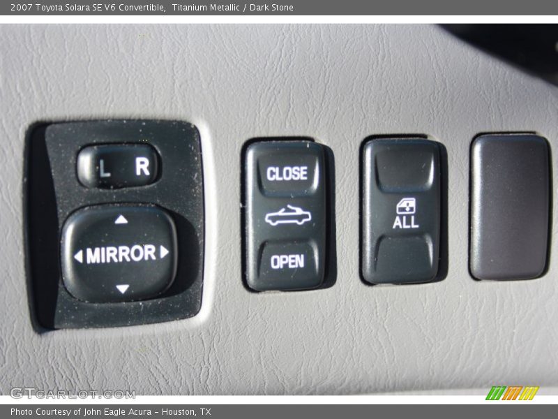 Titanium Metallic / Dark Stone 2007 Toyota Solara SE V6 Convertible