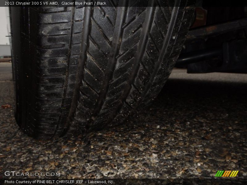 Glacier Blue Pearl / Black 2013 Chrysler 300 S V6 AWD