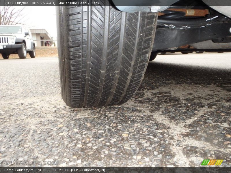 Glacier Blue Pearl / Black 2013 Chrysler 300 S V6 AWD