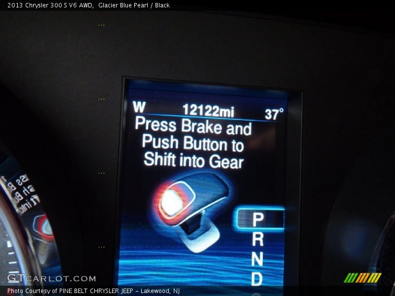 Glacier Blue Pearl / Black 2013 Chrysler 300 S V6 AWD