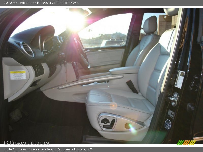 Black / Ash 2010 Mercedes-Benz ML 350 4Matic