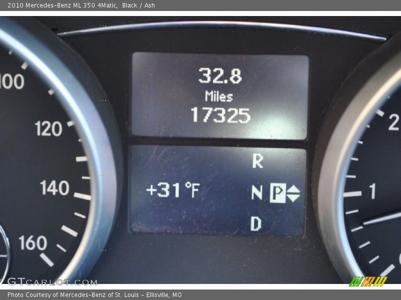 Black / Ash 2010 Mercedes-Benz ML 350 4Matic