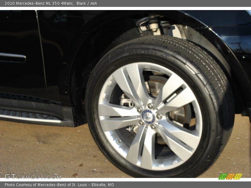 Black / Ash 2010 Mercedes-Benz ML 350 4Matic