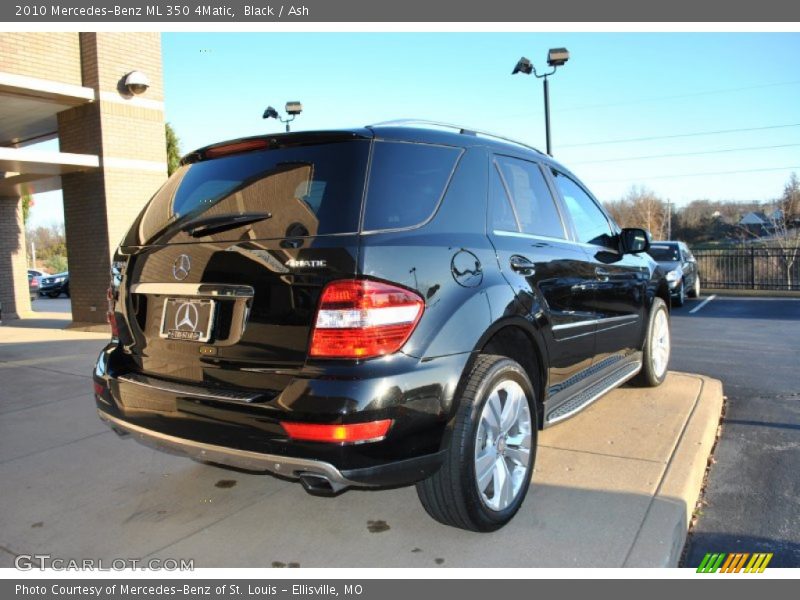 Black / Ash 2010 Mercedes-Benz ML 350 4Matic