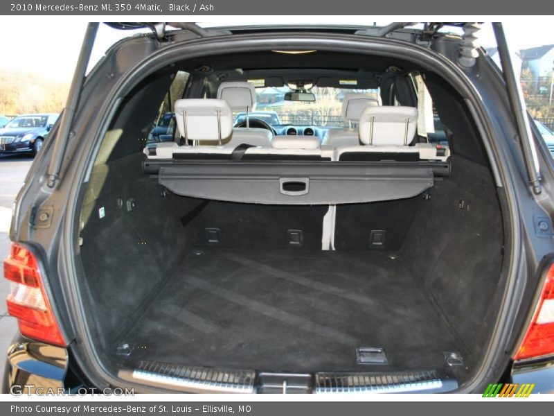 Black / Ash 2010 Mercedes-Benz ML 350 4Matic