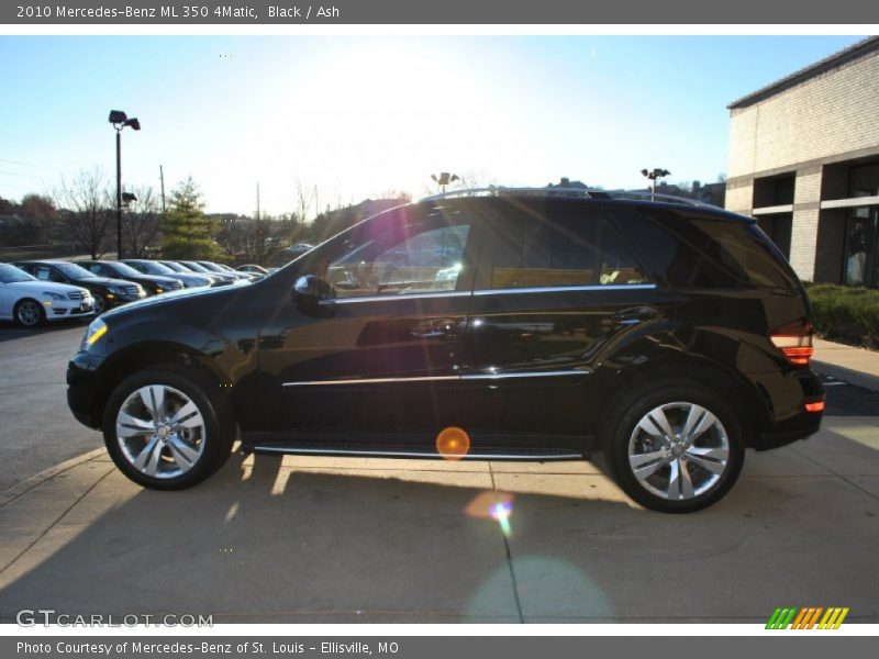 Black / Ash 2010 Mercedes-Benz ML 350 4Matic