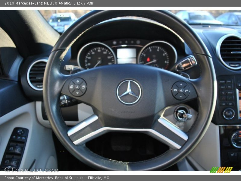 Black / Ash 2010 Mercedes-Benz ML 350 4Matic