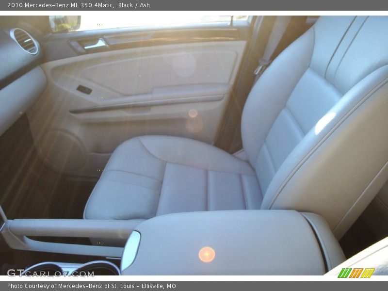 Black / Ash 2010 Mercedes-Benz ML 350 4Matic