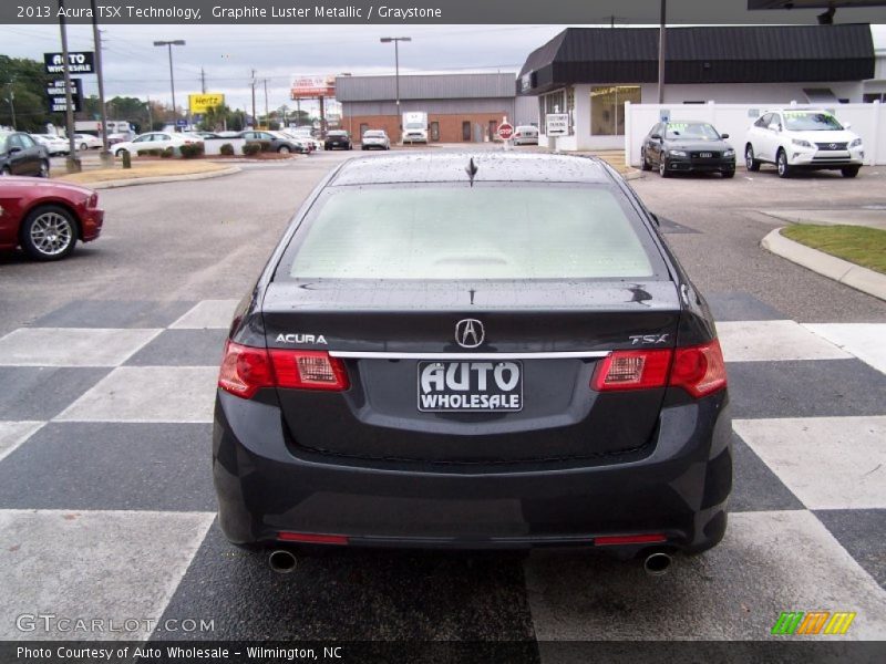 Graphite Luster Metallic / Graystone 2013 Acura TSX Technology