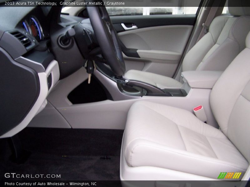 Graphite Luster Metallic / Graystone 2013 Acura TSX Technology