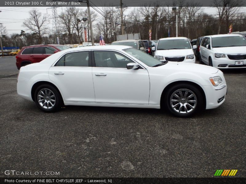 Bright White / Black 2013 Chrysler 300 C