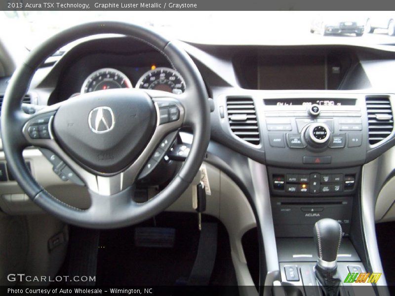 Graphite Luster Metallic / Graystone 2013 Acura TSX Technology