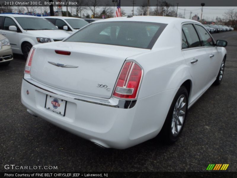 Bright White / Black 2013 Chrysler 300 C