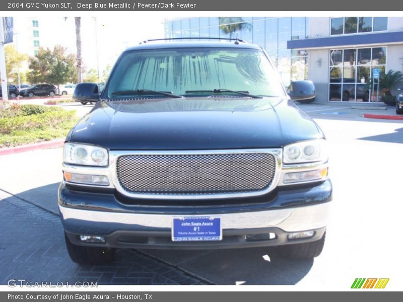 Deep Blue Metallic / Pewter/Dark Pewter 2004 GMC Yukon SLT
