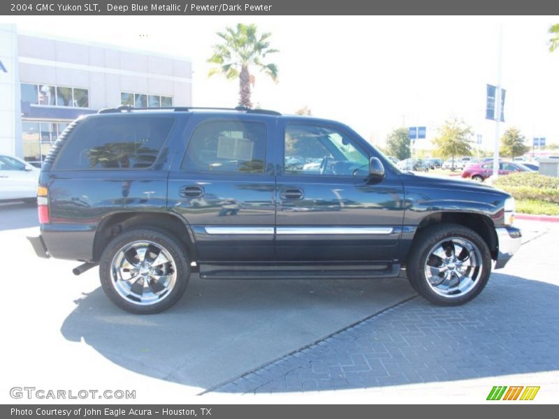 Deep Blue Metallic / Pewter/Dark Pewter 2004 GMC Yukon SLT
