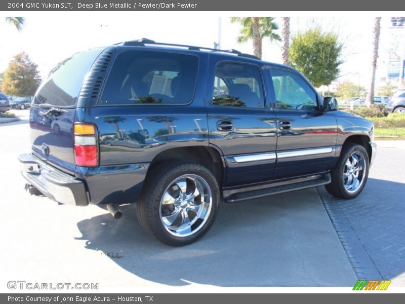 Deep Blue Metallic / Pewter/Dark Pewter 2004 GMC Yukon SLT