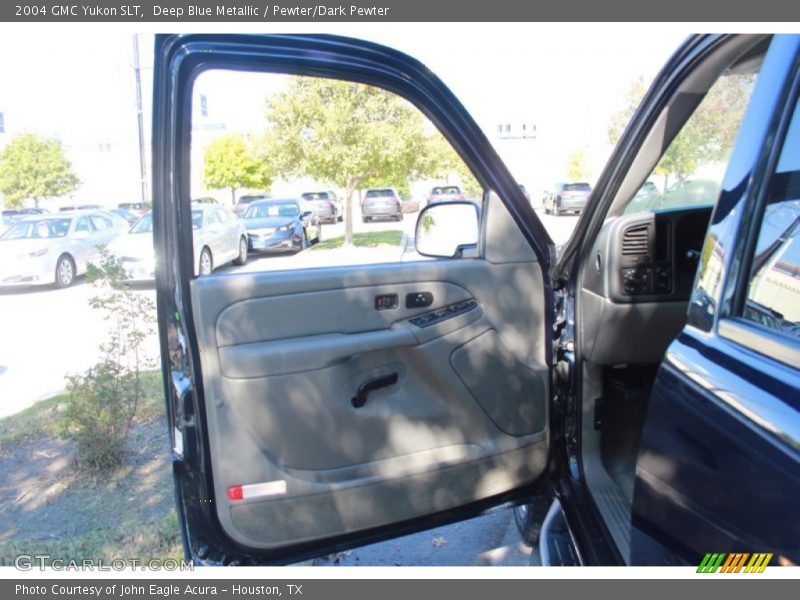 Deep Blue Metallic / Pewter/Dark Pewter 2004 GMC Yukon SLT