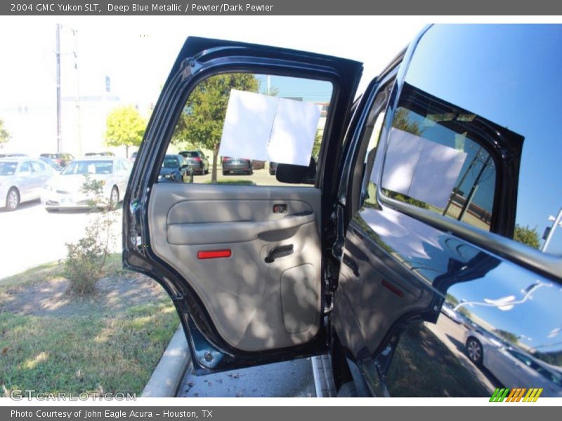 Deep Blue Metallic / Pewter/Dark Pewter 2004 GMC Yukon SLT