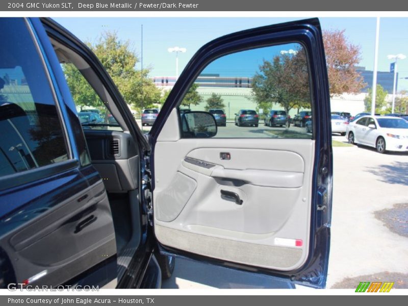 Deep Blue Metallic / Pewter/Dark Pewter 2004 GMC Yukon SLT