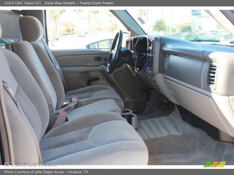 Deep Blue Metallic / Pewter/Dark Pewter 2004 GMC Yukon SLT