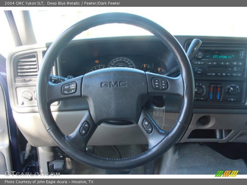 Deep Blue Metallic / Pewter/Dark Pewter 2004 GMC Yukon SLT