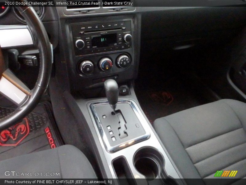 Inferno Red Crystal Pearl / Dark Slate Gray 2010 Dodge Challenger SE
