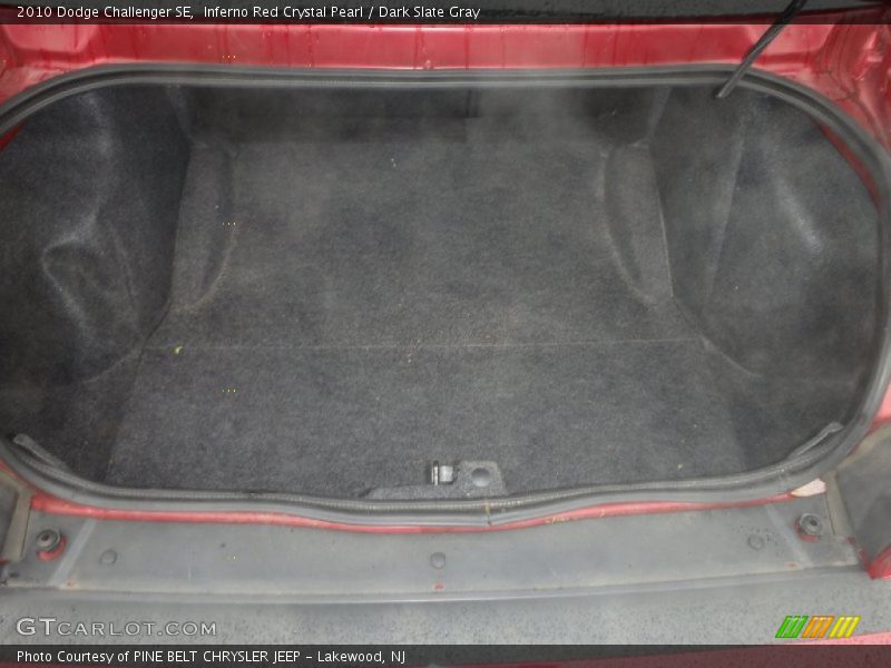 Inferno Red Crystal Pearl / Dark Slate Gray 2010 Dodge Challenger SE