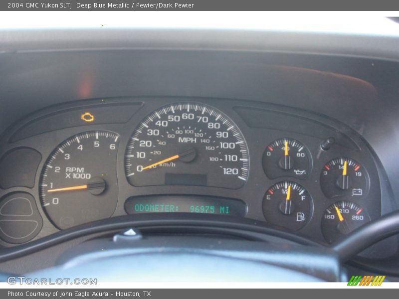 Deep Blue Metallic / Pewter/Dark Pewter 2004 GMC Yukon SLT