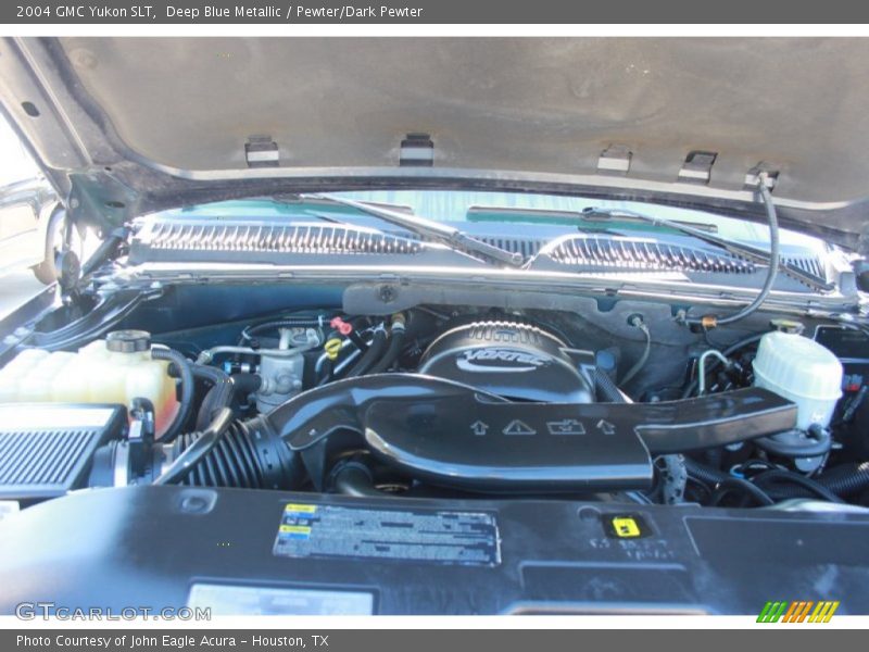 Deep Blue Metallic / Pewter/Dark Pewter 2004 GMC Yukon SLT