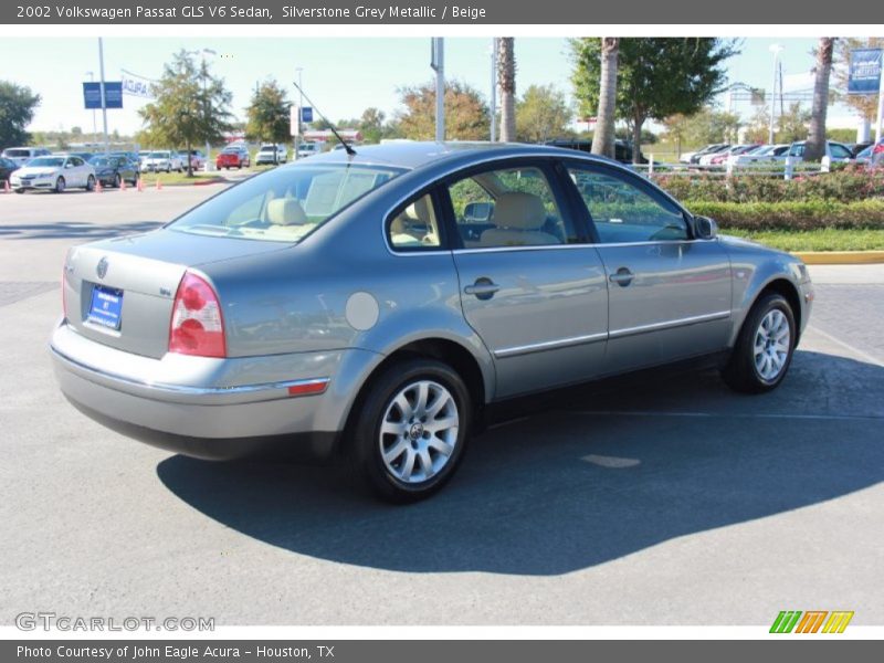 Silverstone Grey Metallic / Beige 2002 Volkswagen Passat GLS V6 Sedan