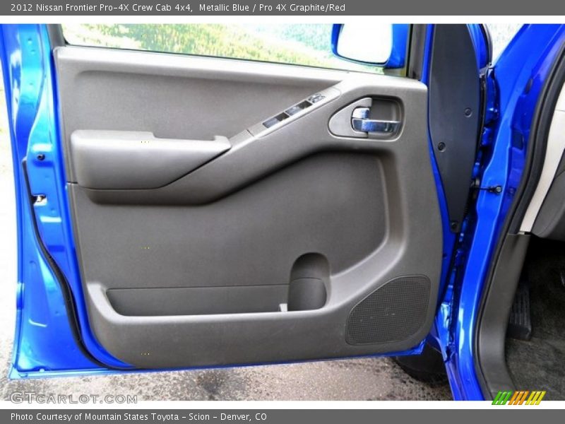 Door Panel of 2012 Frontier Pro-4X Crew Cab 4x4