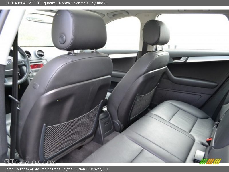 Monza Silver Metallic / Black 2011 Audi A3 2.0 TFSI quattro