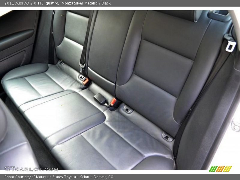 Monza Silver Metallic / Black 2011 Audi A3 2.0 TFSI quattro