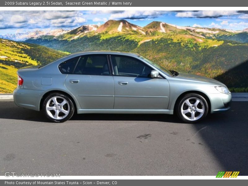 Seacrest Green Metallic / Warm Ivory 2009 Subaru Legacy 2.5i Sedan