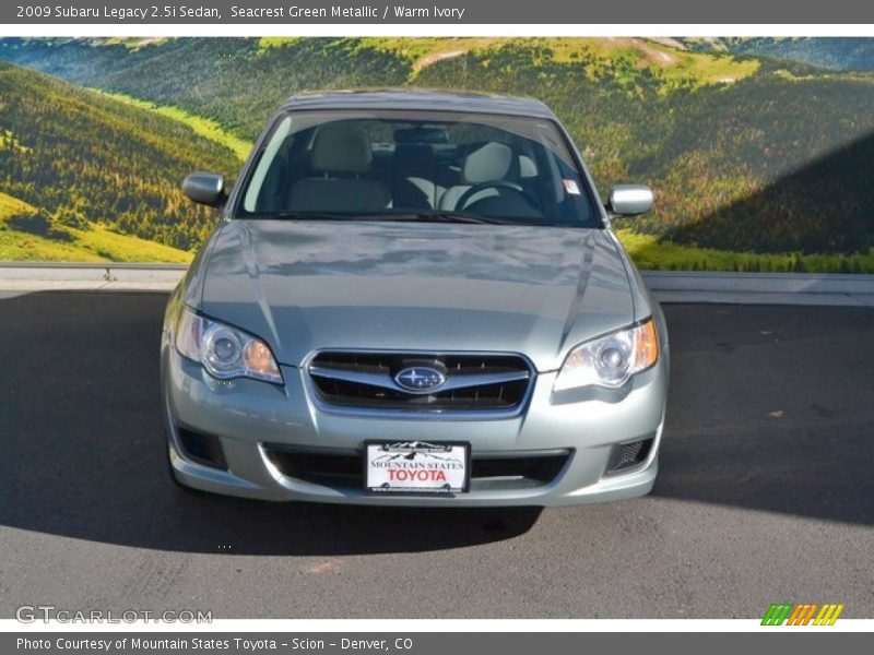Seacrest Green Metallic / Warm Ivory 2009 Subaru Legacy 2.5i Sedan