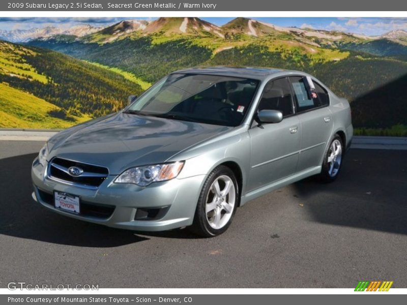 Seacrest Green Metallic / Warm Ivory 2009 Subaru Legacy 2.5i Sedan
