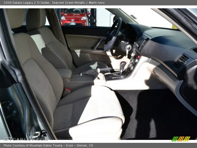 Seacrest Green Metallic / Warm Ivory 2009 Subaru Legacy 2.5i Sedan