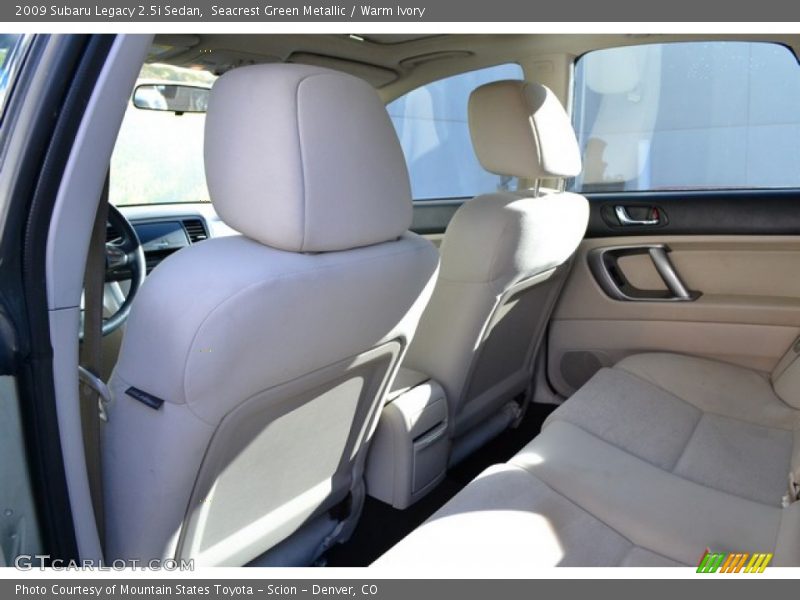 Seacrest Green Metallic / Warm Ivory 2009 Subaru Legacy 2.5i Sedan