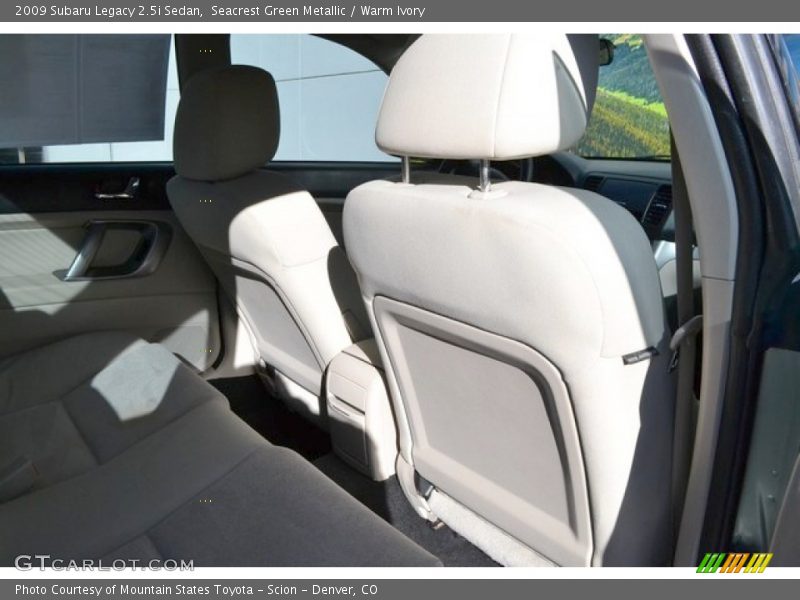 Seacrest Green Metallic / Warm Ivory 2009 Subaru Legacy 2.5i Sedan