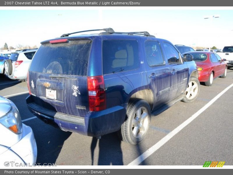Bermuda Blue Metallic / Light Cashmere/Ebony 2007 Chevrolet Tahoe LTZ 4x4