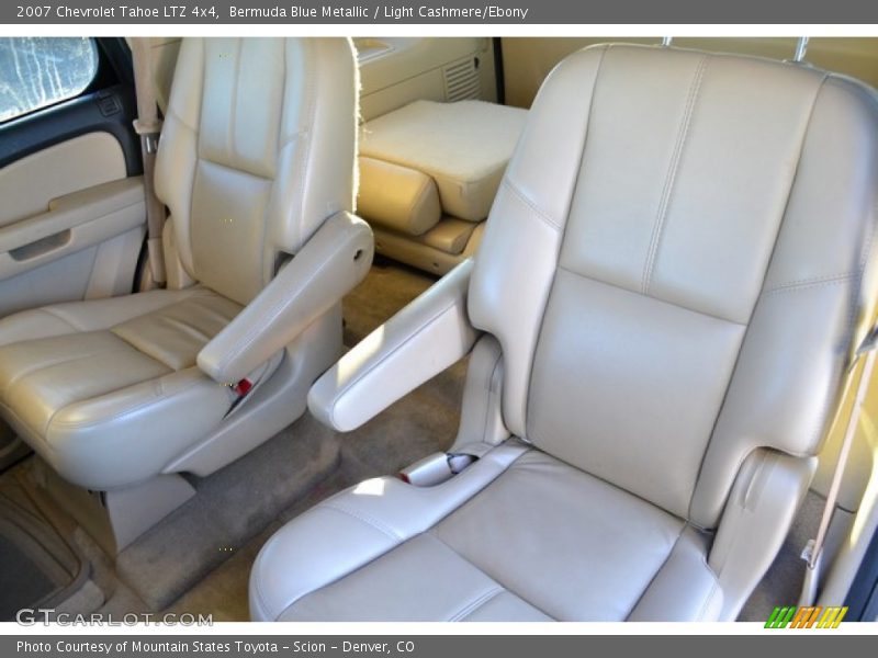 Bermuda Blue Metallic / Light Cashmere/Ebony 2007 Chevrolet Tahoe LTZ 4x4