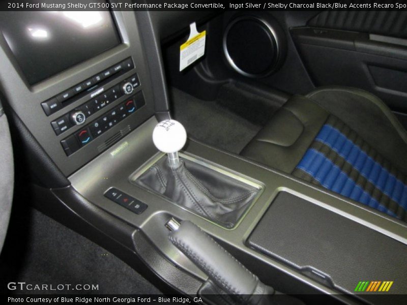  2014 Mustang Shelby GT500 SVT Performance Package Convertible 6 Speed Manual Shifter