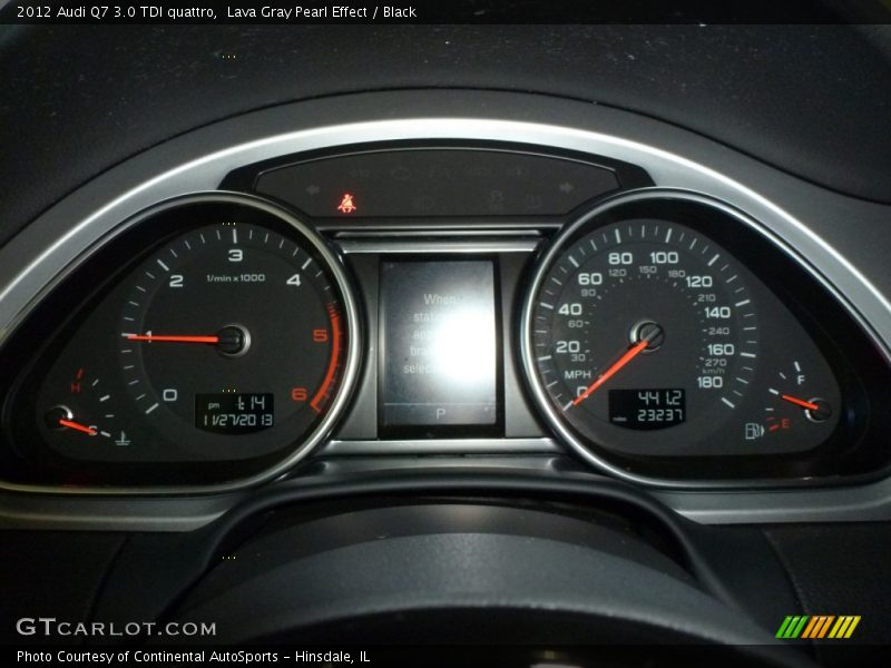 Lava Gray Pearl Effect / Black 2012 Audi Q7 3.0 TDI quattro