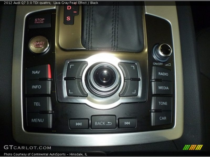 Lava Gray Pearl Effect / Black 2012 Audi Q7 3.0 TDI quattro