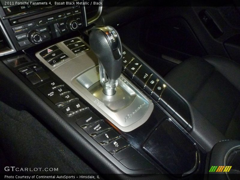 Basalt Black Metallic / Black 2011 Porsche Panamera 4