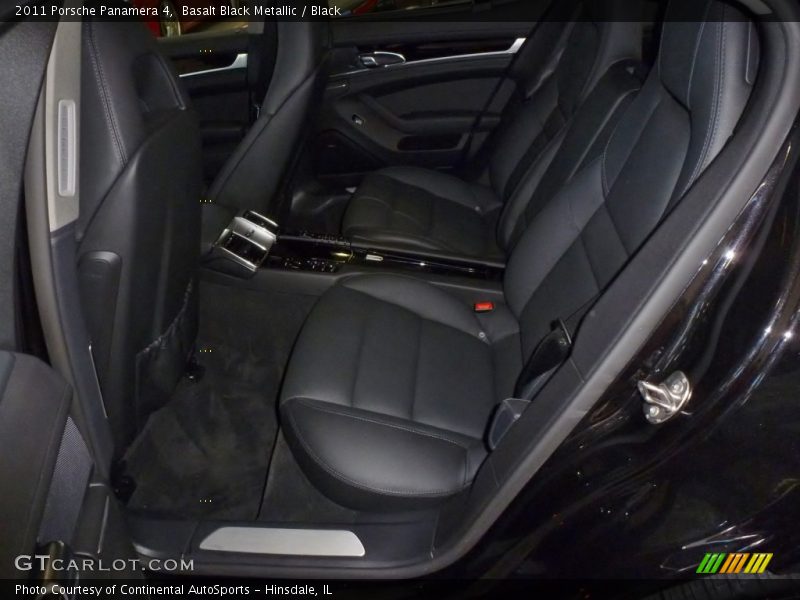 Basalt Black Metallic / Black 2011 Porsche Panamera 4